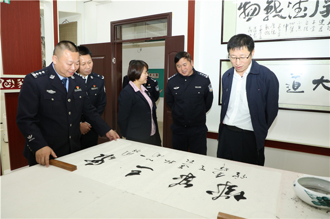 工作动态 11月26日,河池市副市长,市公安局党委书记,局长李文博深入